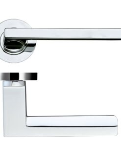 Zoo Hardware DA-T Acerra Polished Chrome Door Handles - DAT070CP (sold in pairs)