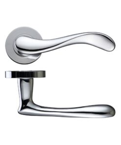 Zoo Hardware DA-T Imola Polished Chrome Door Handles - DAT030CP (sold in pairs)
