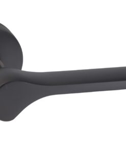 ANKA Door Handle Lever on round rose