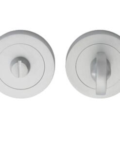 Manital Slimline Concealed Fix Turn & Release, Satin Chrome