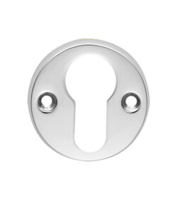 Classic Euro Profile Escutcheons, Polished Chrome
