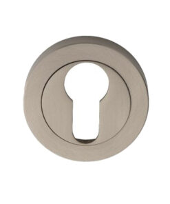 Manital Euro Profile Concealed Fix Escutcheon, Satin Nickel