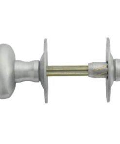 Oval Thumbturn & Release (4.5mm Spline Spindle), Satin Chrome