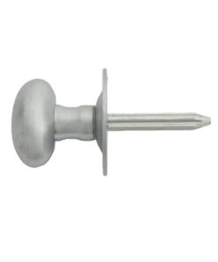 Oval Thumbturn To Operate Rack Bolt (Hardened Steel Spindle), Satin Chrome
