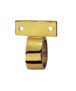 Vertical Or Horizontal Ring Sash Window Lifts, Polished Brass