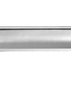 Curved Pattern Letter Tidy (355mm x 127mm), Satin Chrome