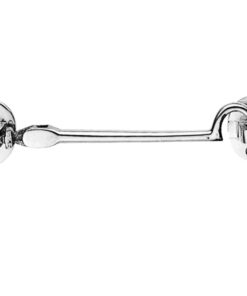 Heavyweight Silent Pattern Cabin Hooks (Various Sizes), Polished Chrome