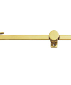 Serozzetta Screw Down Pattern Casement Stay, Polished Brass