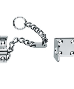 Heavy Door Chain, Polished Chrome
