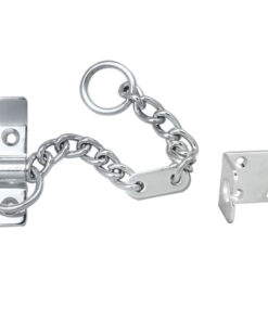 Heavy Door Chain, Satin Chrome
