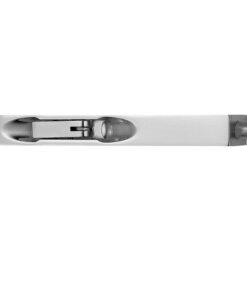 Lever Action Flush Bolt (Various Sizes), Polished Chrome