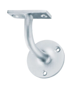Heavyweight Handrail Bracket, Satin Chrome