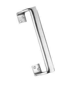 Cranked Pull Handle (225mm Length), Polished Chrome