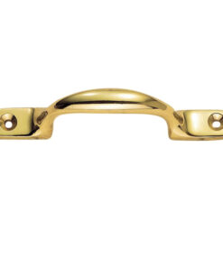 Sash Window Handle (102mm OR 157mm), Polished Brass