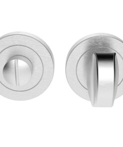 Manital Architectural Concealed Fix Turn & Release, Satin Chrome