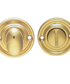 Classic Oval Turn & Release, Polished Brass
