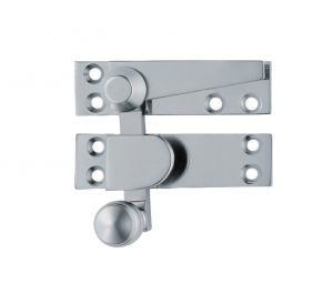 Architectural Quadrant Arm Sash Fastener (70mm x 19.5mm), Satin Chrome