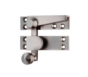 Architectural Quadrant Arm Sash Fastener (70mm x 19.5mm), Satin Nickel