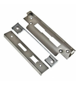 Eurospec Brass Rebate Sets For 5 Lever Sash Locks - Silver Or Polished Brass Finish