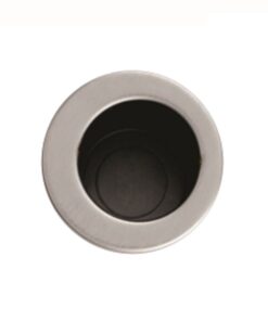 Manital Sliding Door Small Round Flush Pull (29mm Diameter), Various Finishes