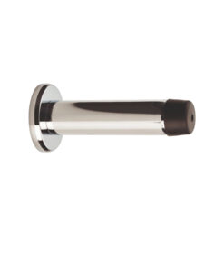Cylinder Wall Mounted Door Stop - 71mm - Polished Chrome