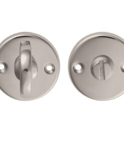 Plain Bathroom Turn & Release, Satin Chrome