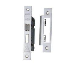 Eurospec Residential Bathroom Lock (64mm OR 76mm), Satin Nickel