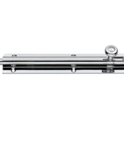 Architectural Barrel Bolt (Various Sizes), Polished Chrome