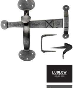 Ludlow Foundries Bean Thumb-Latch (210mm x 190mm), Beeswax