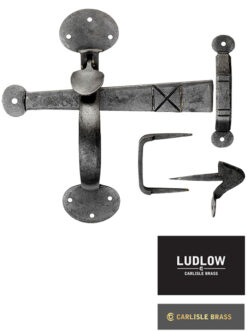 Ludlow Foundries Bean Thumb-Latch (210mm x 190mm), Beeswax