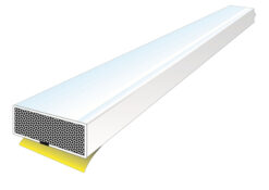 Eurospec Intumescent Fire Protection 25 x Pack Fire Door Seal (2.1m x 10mm, 15mm OR 20mm), White, Brown OR Silver