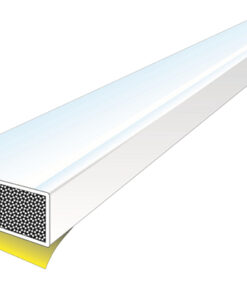 Eurospec Intumescent Fire Protection 25 x Pack Fire Door Seal (2.1m x 10mm, 15mm OR 20mm), White, Brown OR Silver