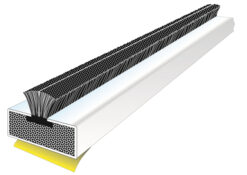 Eurospec Intumescent Fire Protection 25 x Pack Fire And Smoke Door Seal (2.1m x 10mm, 15mm OR 20mm), White, Brown OR Silver