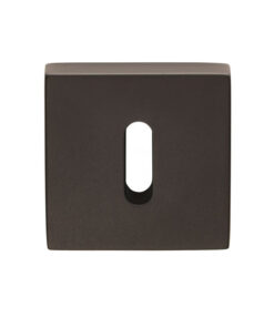 Cebi Square Standard Profile Escutcheons, Black