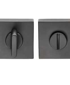 Cebi Square Concealed Fix Turn & Release, Black