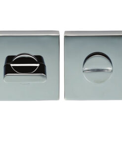 Cebi Square Concealed Fix Turn & Release, Polished Chrome