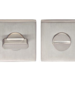 Cebi Square Concealed Fix Turn & Release, Satin Chrome