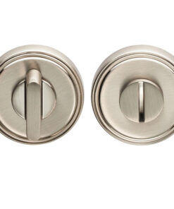 Cebi Round Stepped Concealed Fix Turn & Release, Polished Nickel