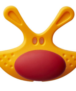 Cebi Joy Collection Pip Cabinet Knob, Yellow & Red