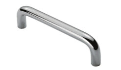 Eurospec Cabinet D Pull Handle (96mm c/c, 128mm c/c OR 160mm c/c), Satin Stainless Steel