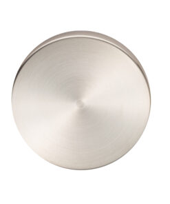 Eurospec Blank Stainless Steel Escutcheons (6mm Rose), Satin Finish