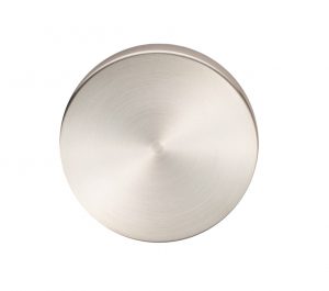 Eurospec Blank Stainless Steel Escutcheons (6mm Rose), Satin Finish