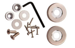 Eurospec Steelworx Rose Packs (52mm x 8mm), Polished Or Satin Finish