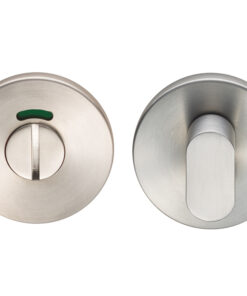 Eurospec Standard Turn & Release On Slim Fit 6mm Rose, Grade 304 Satin Stainless Steel