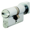 Eurospec MP5 Euro Profile British Standard 5 Pin Bathroom Cylinder & Turn, (70mm) Various Finishes