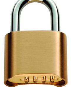 Eurospec Bottom Wheel Heavy Duty Combination Padlock, 50mm (4 Wheel Combination)