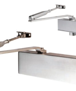 Eurospec Enduro Delayed Action DDA Compliant Overhead Door Closer, Spring Variable Power Size 2-6, Various Finishes
