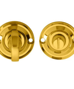 Delamain Small Thumbturn & Release (42mm Diameter), Polished Brass