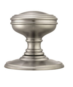 Delamain Plain Concealed Fix Mortice Door Knob, Satin Chrome (sold in pairs)