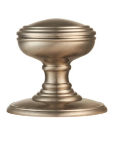 Delamain Plain Concealed Fix Mortice Door Knob, Satin Nickel (sold in pairs)